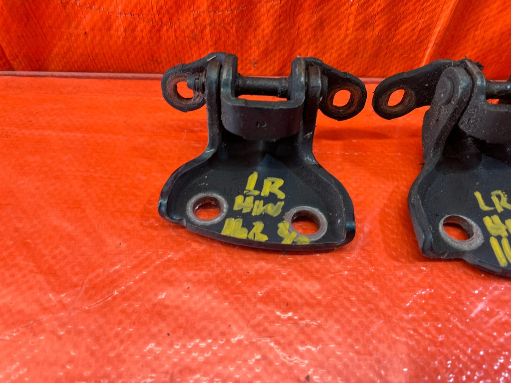 92 00 HONDA CIVIC SEDAN   DRIVER LEFT REAR   DOOR HINGE SET UPPER LOWER OEM #1628