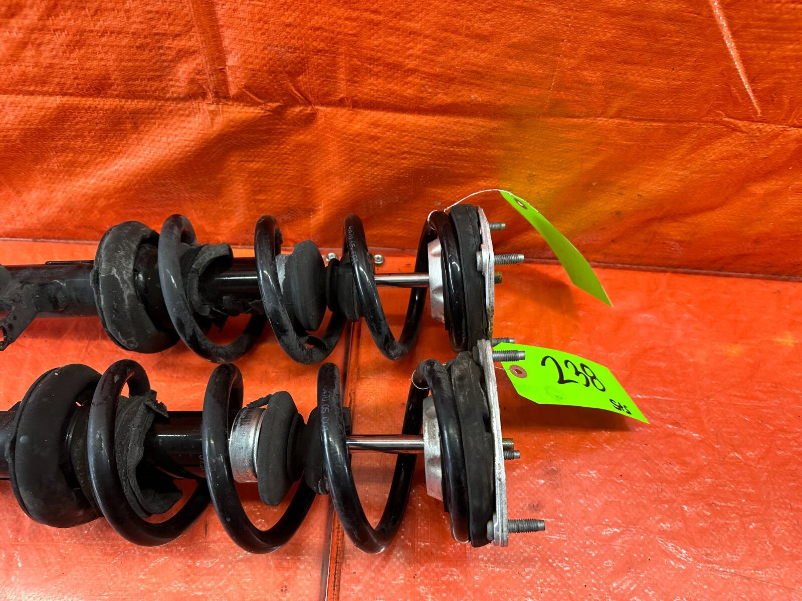 09 13 INFINITI G37 SEDAN FRONT SHOCKS & SPRINGS LEFT & RIGHT FACTORY OEM OE 2374