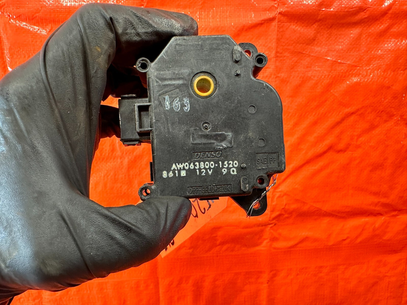 12 15 HONDA CIVIC   AC HEATER BLEND DOOR ACTUATOR FLAP AW063800 1520   OEM #2654