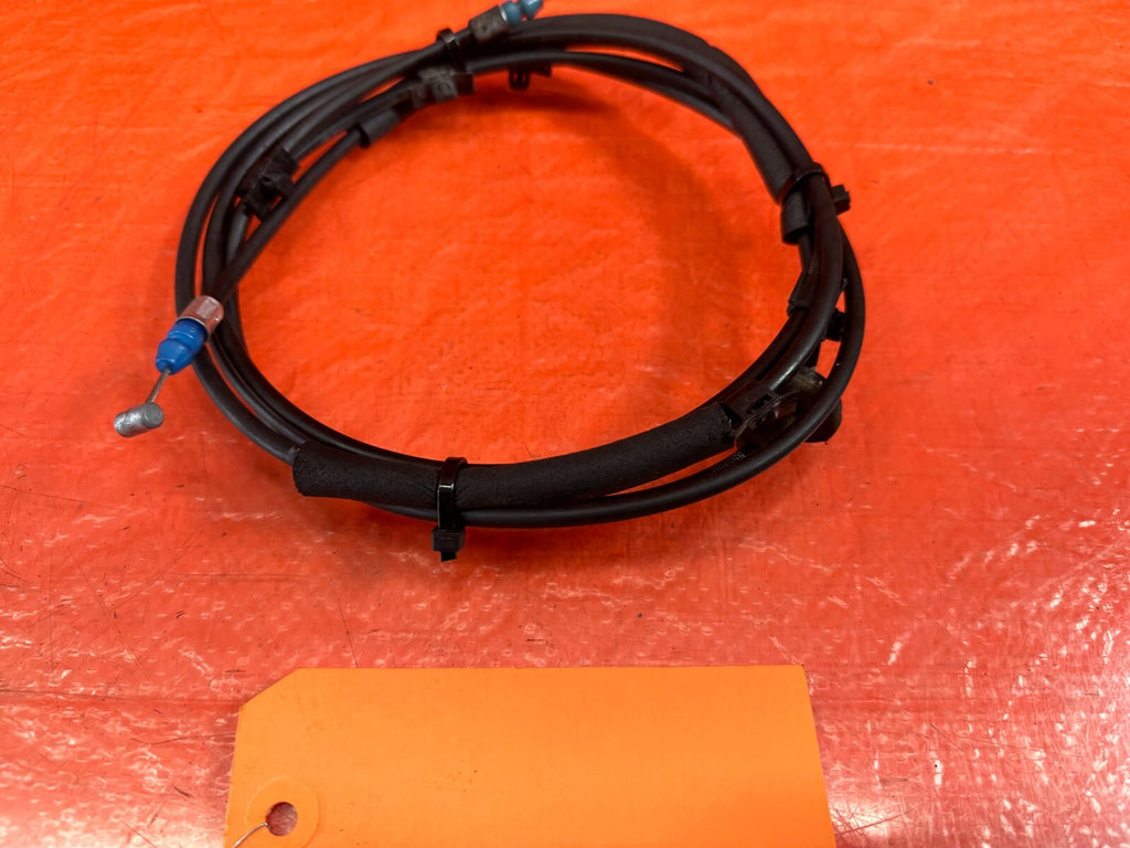 00 09 HONDA S2000   HOOD RELEASE WIRE CABLE W/ PULL LEVER HANDLE   OEM #2254