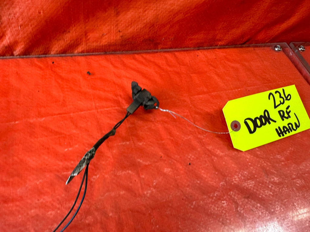 92 95 HONDA CIVIC DX   COUPE HATCH   PASSENGER RIGHT DOOR WIRING HARNESS OEM 2363