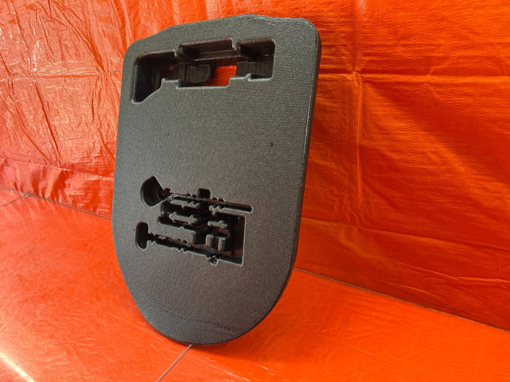 04 08 ACURA TSX   REAR SPARE TIRE FOAM COVER STYROFOAM PADDING TRIM   OEM #2096