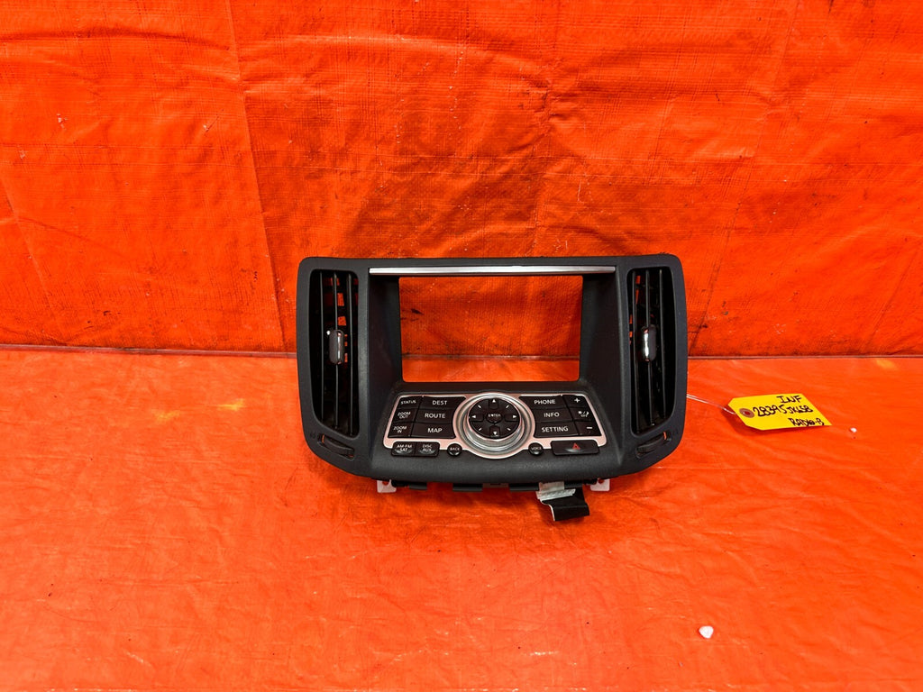 INFINITI   RADIO BEZEL   MATCH OEM PART # 28395 JK65B   OEM OE FACTORY #INF0