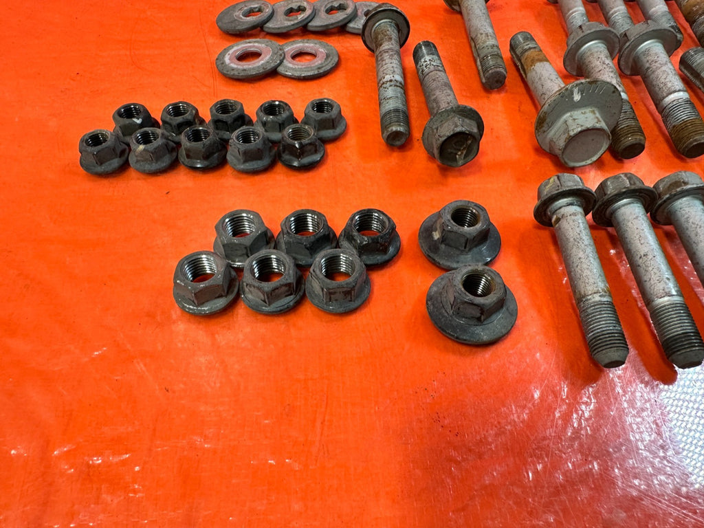 13 16 HYUNDAI GENESIS COUPE 3.8L   REAR TRAILING ARM CAMBER CASTER BOLTS #3027