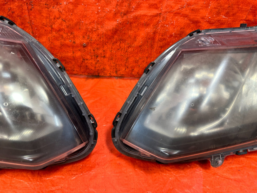 13 15 HONDA CIVIC SEDAN HEADLIGHTS HEADLAMPS   LEFT AND RIGHT HEADLIGHT SET OEM12