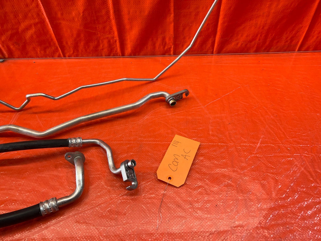2016 INFINITI Q50 RED SPORT 400   COMPLETE AC LINE SET LINES HOSES PIPES OEM5