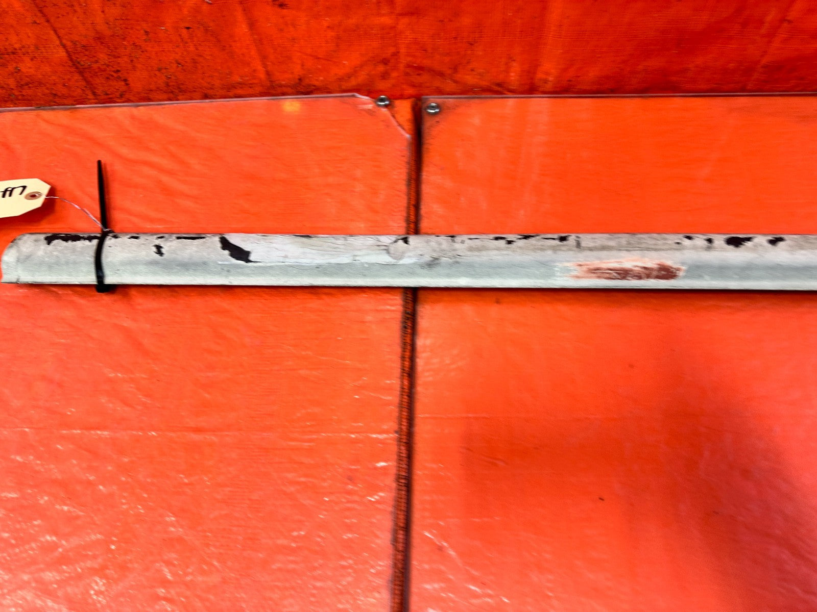 90 91 HONDA CIVIC HATCHBACK   DRIVER LEFT DOOR MOLDING IMPACT STRIP   OEM #3257