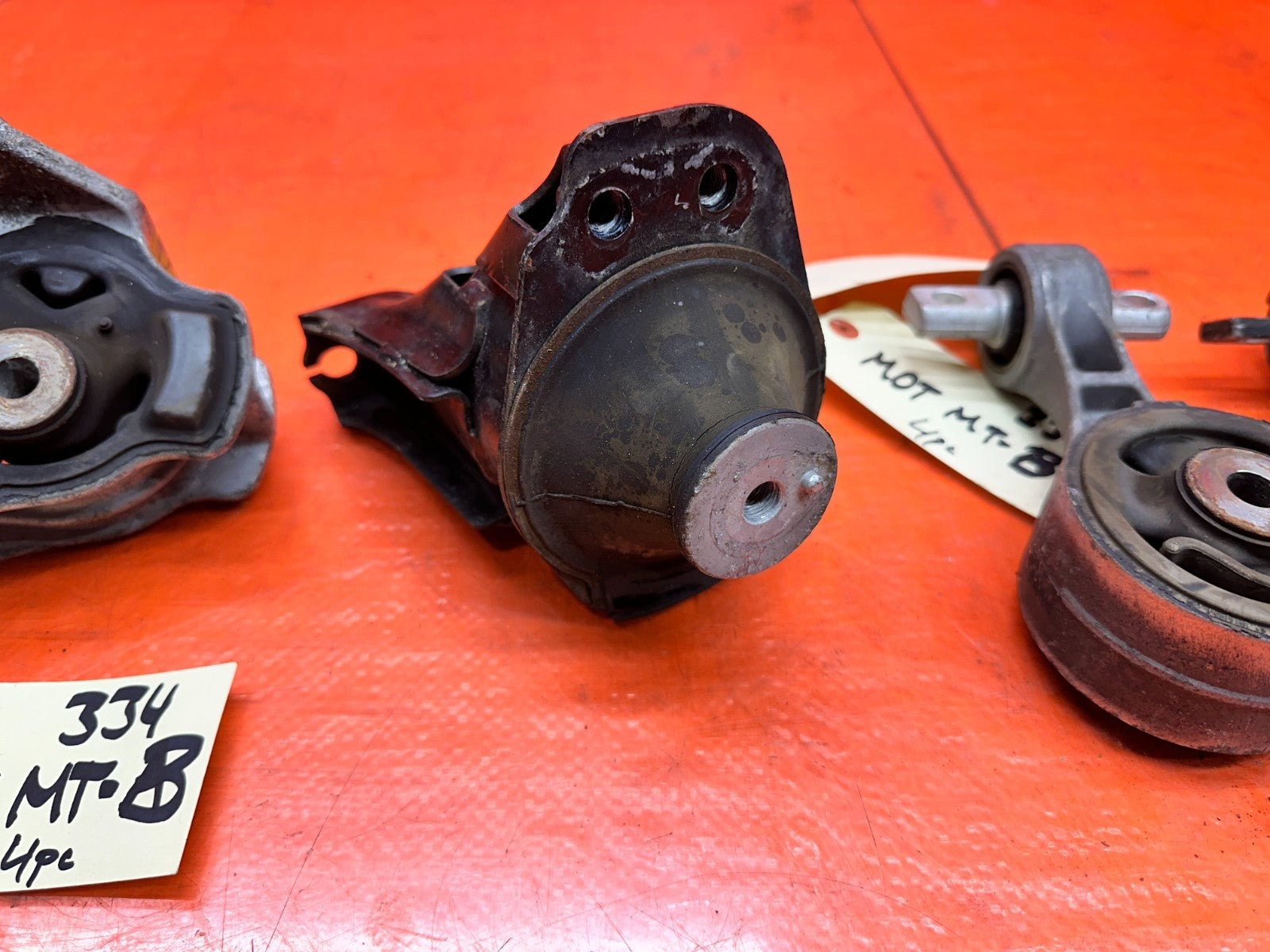 13 15 HONDA CIVIC SI 4D 2.4L K24Z7 ENGINE MOTOR TRANSMISSION MOUNT SET 4 OEM #339