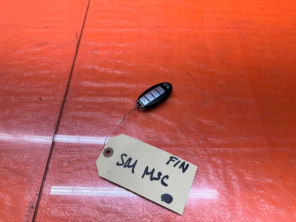 08 15 INFINITI G37 KEY FOB REMOTE KEYLESS ENTRY OEM FACTORY #20