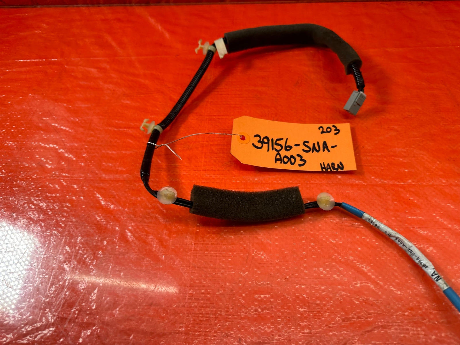 2008 08 HONDA CIVIC SI SEDAN   ANTENNA SUB FEEDER HARNESS   OEM FACTORY #2034