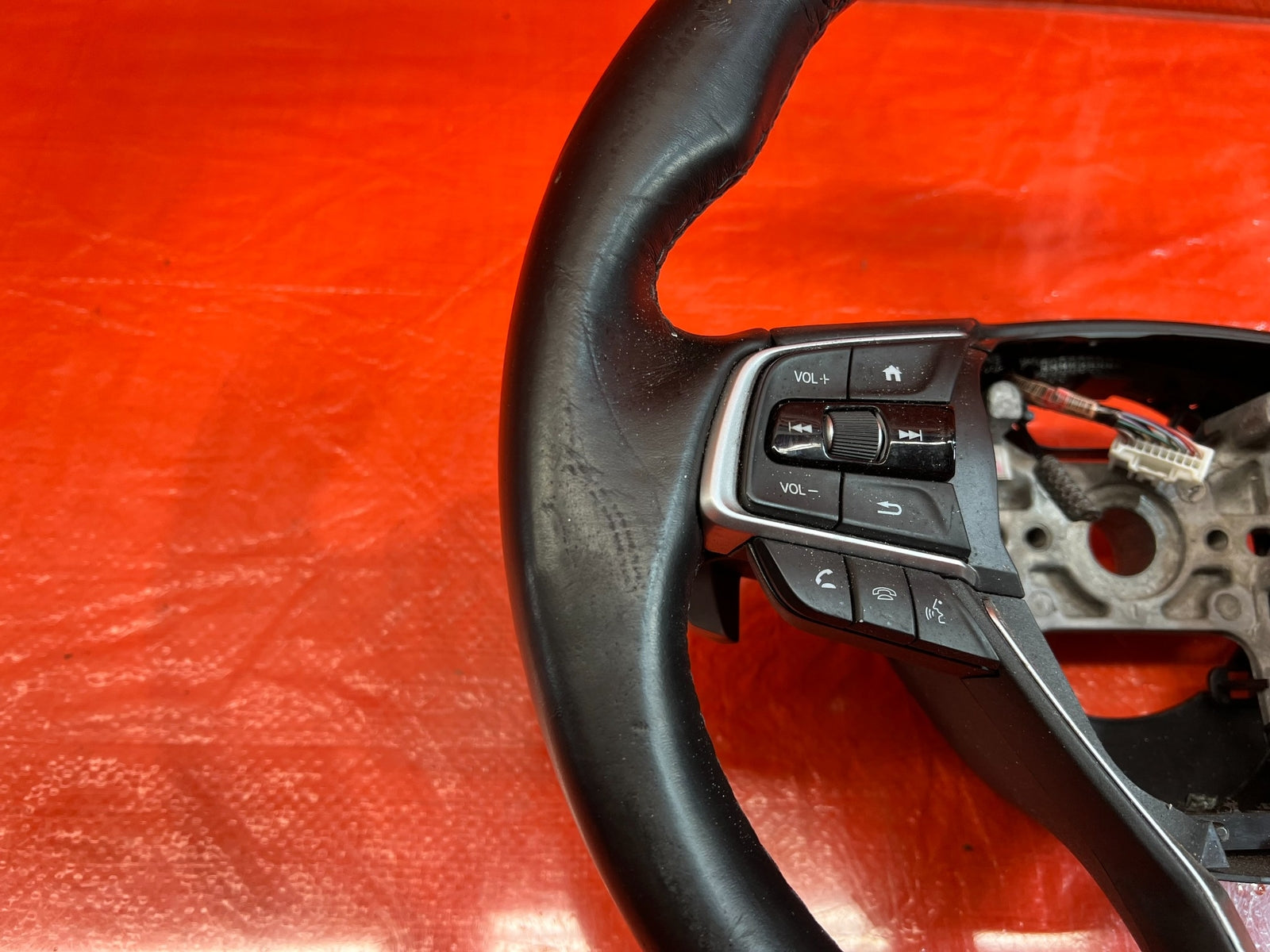 18 21 HONDA ACCORD EX L & SPORT   BLACK LEATHER STEERING WHEEL W/ PADDLE SHIFTER10