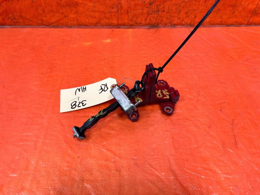08 15 INFINITI G37 & Q60 COUPE DOOR CHECKER W/ BOTH DOOR HINGES RIGHT   OEM 3281