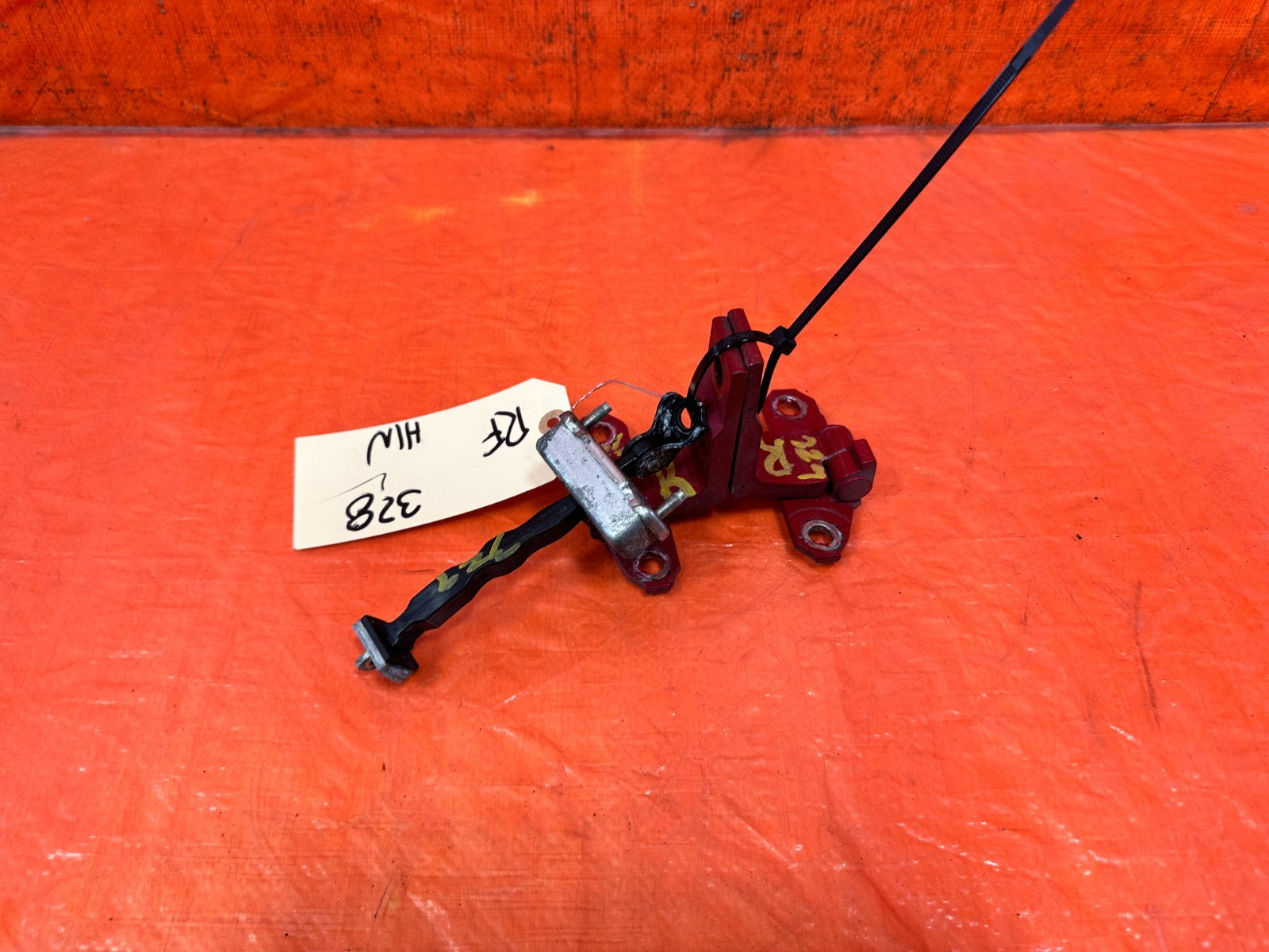 08 15 INFINITI G37 & Q60 COUPE DOOR CHECKER W/ BOTH DOOR HINGES RIGHT   OEM 3281