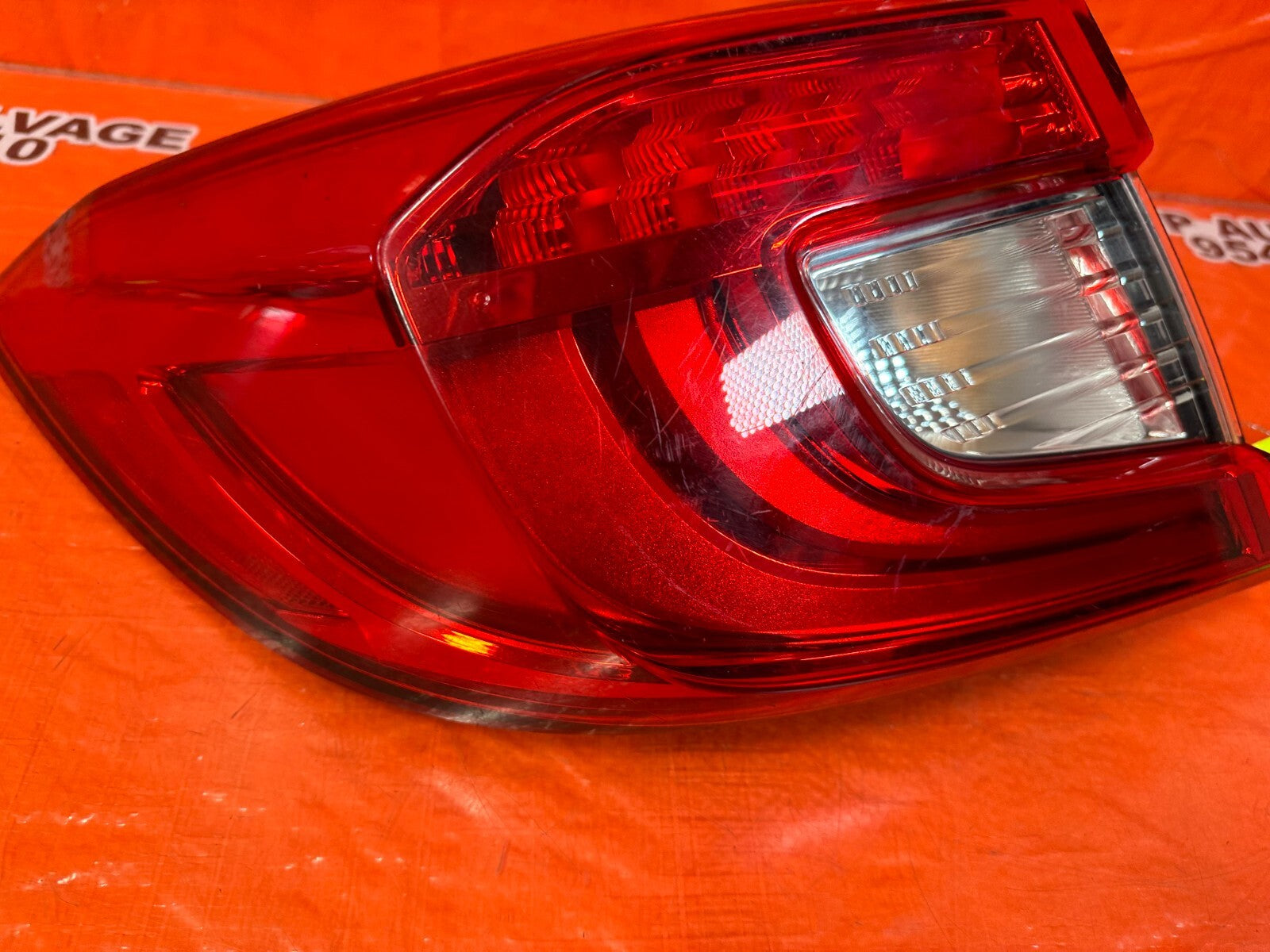 18 20 HONDA ACCORD SEDAN   DRIVER LEFT OUTER TAIL LIGHT TAIL LAMP   OEM FACTORY7