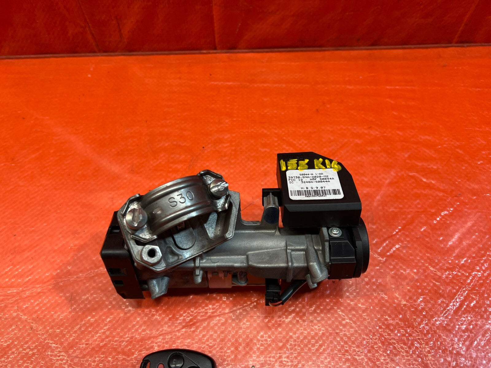 2010 ACURA CSX iTECH   IGNITION SWITCH W/ KEY   OEM #1553