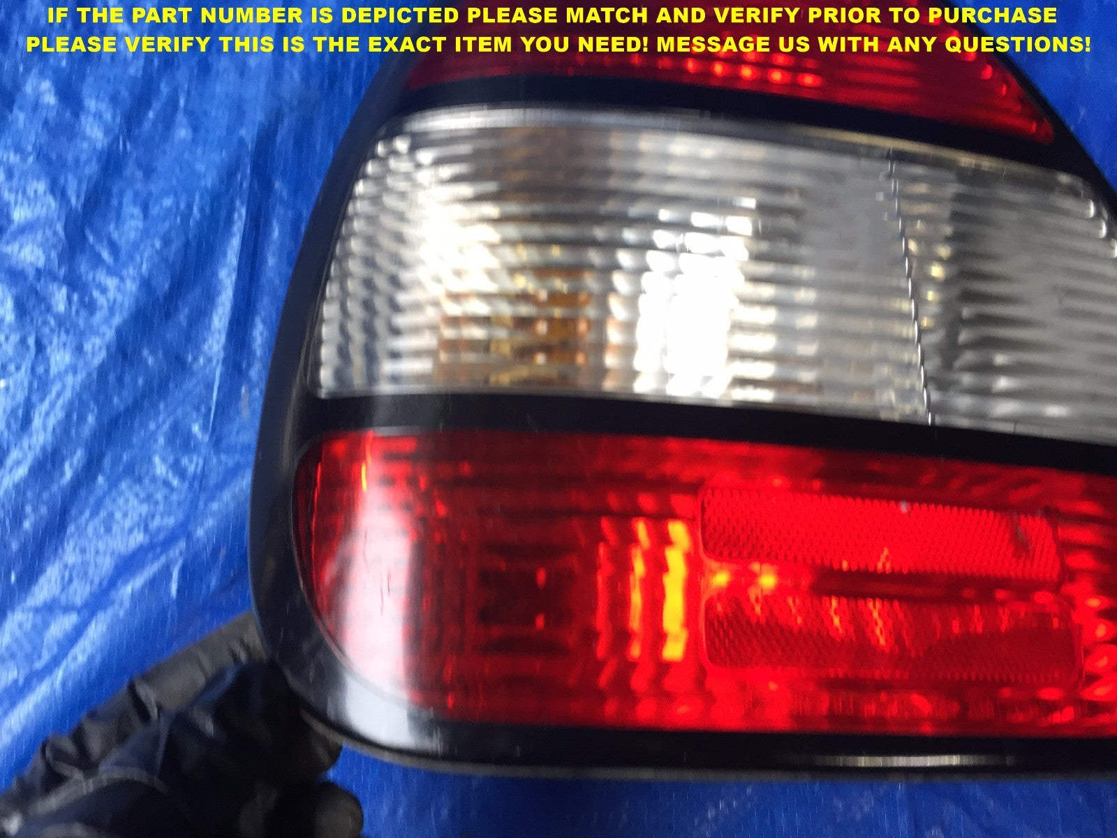 OEM 1997 1998 1999 2000 2001 2002 97 98 99 DAEWOO LEGANZA DRIVER LEFT TAIL LIGHT2