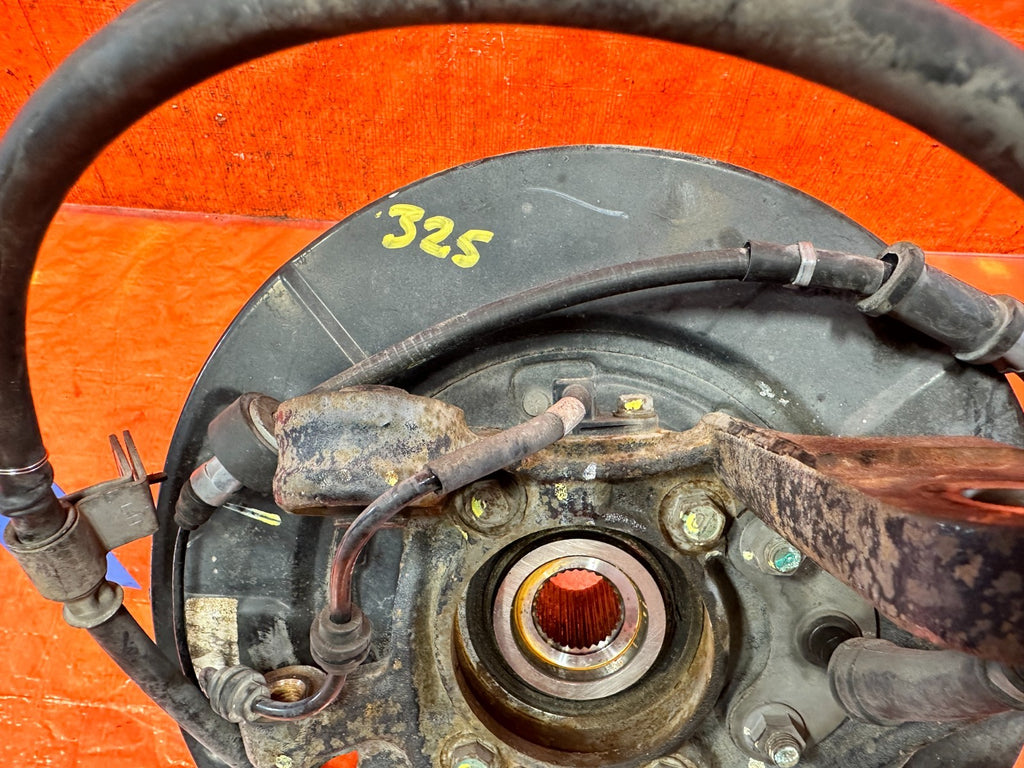 10 16 HYUNDAI GENESIS COUPE   DRIVER LEFT REAR SPINDLE KNUCKLE HUB OEM #3258