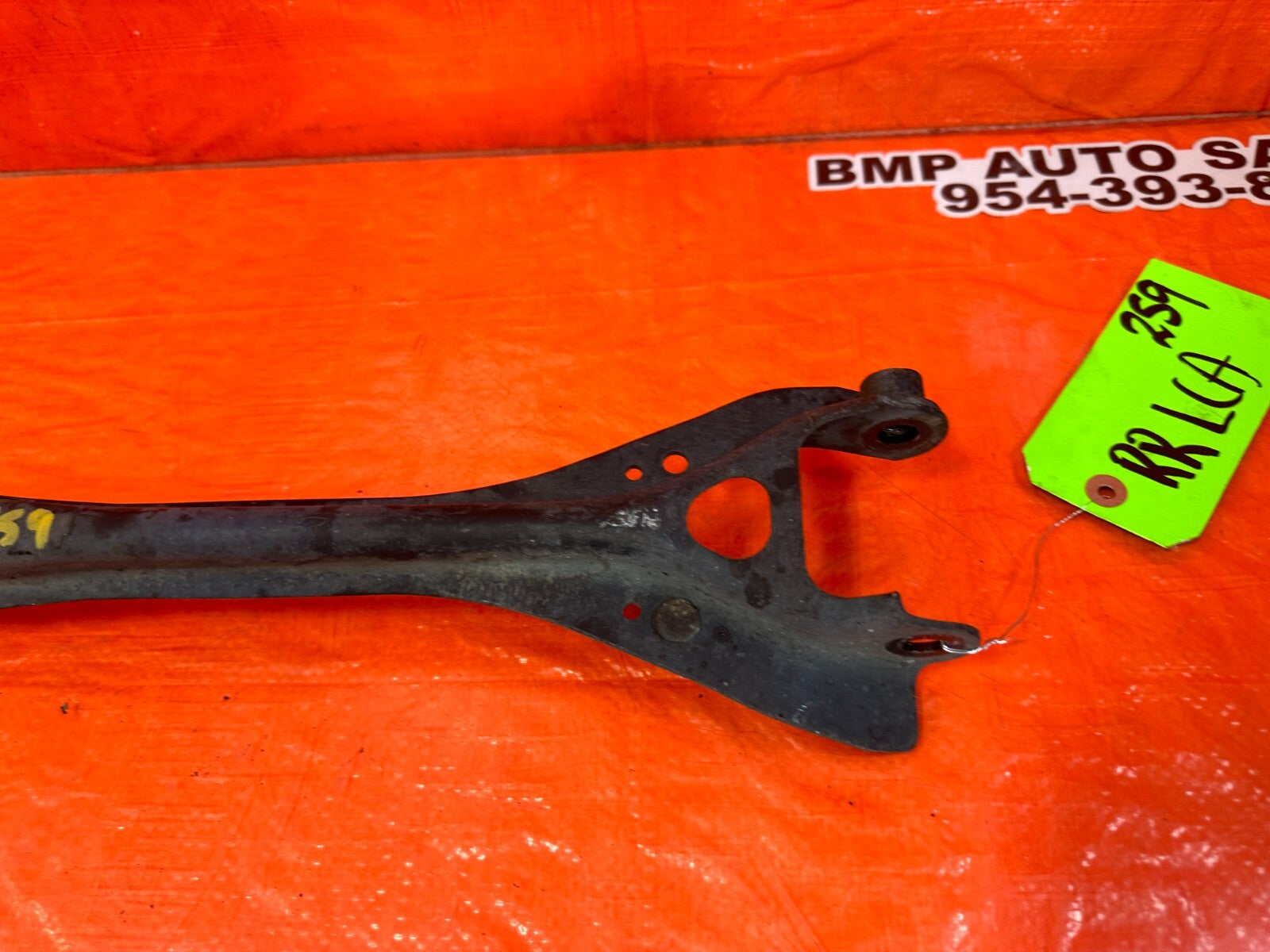 97 01 HONDA PRELUDE   PASSENGER RIGHT REAR TRAILING ARM CONTROL ARM   OEM #2595