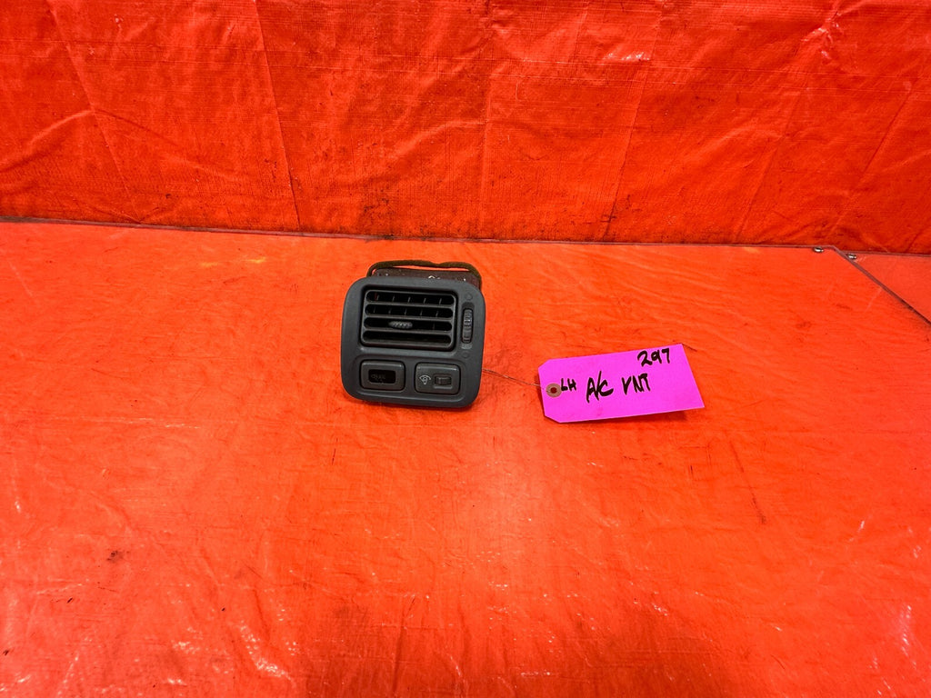 96 00 HONDA CIVIC   LIGHT GRAY   DRIVER LEFT AC VENT W/ DIMMER & CRUISE OEM #2970