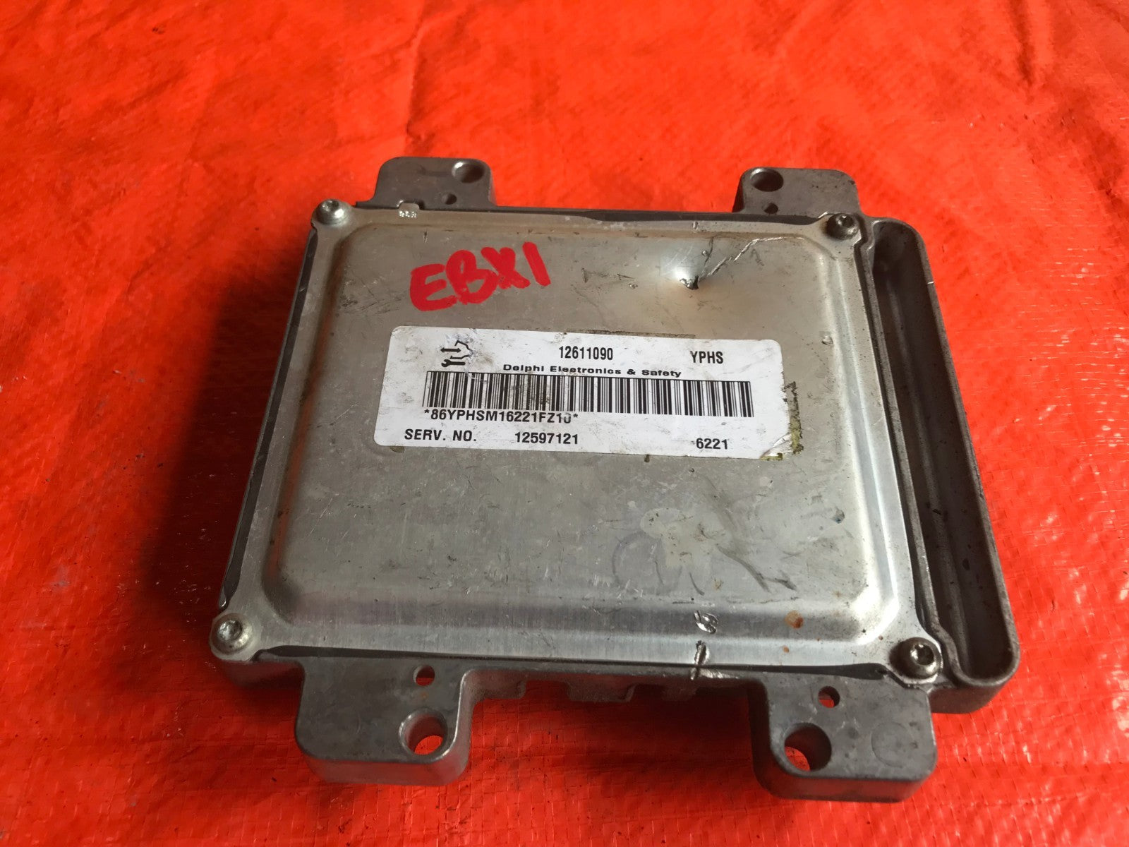 OEM 2007 07 CHEVROLET EQUINOX ENGINE COMPUTER ECU ECM EBX   PART # 12611090 YPHS0
