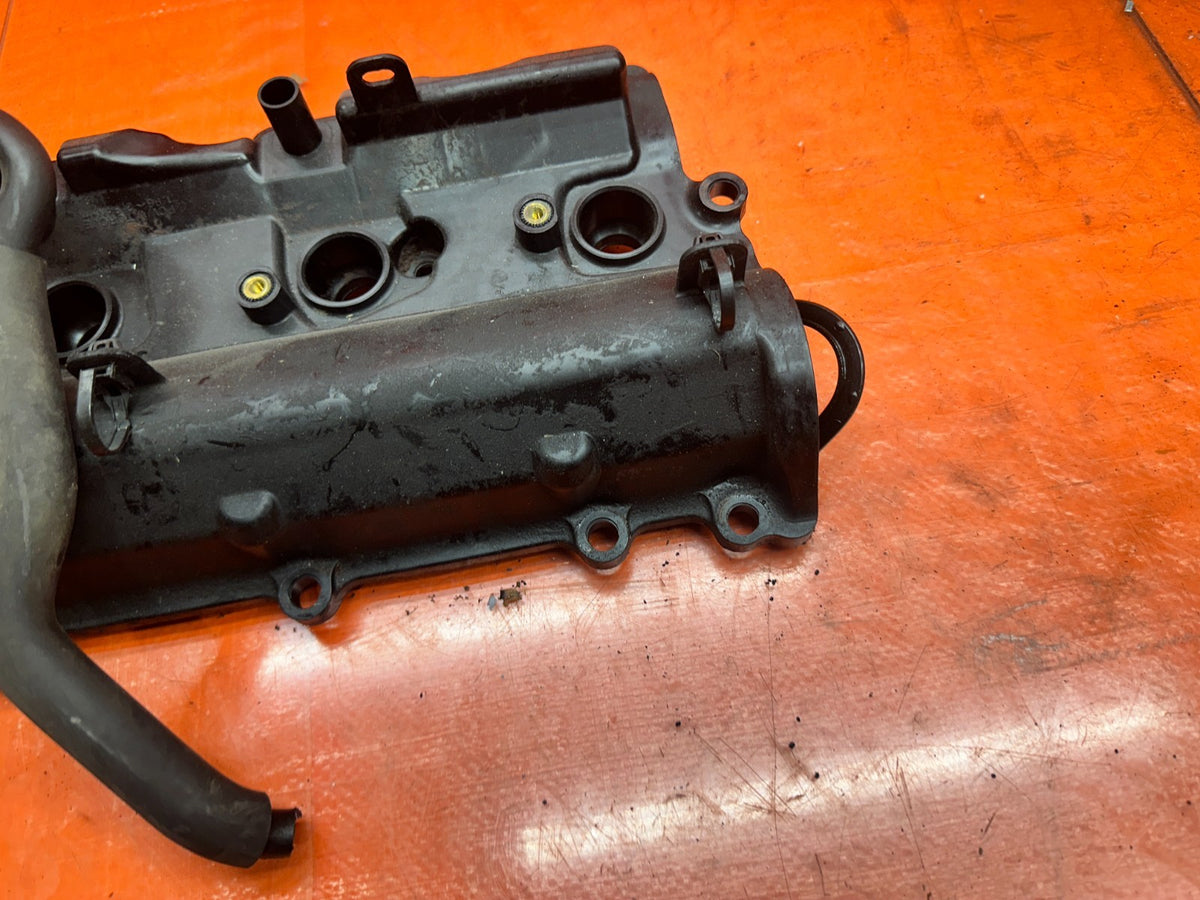 14-15 INFINITI Q50 3.7L AWD VQ37VHR DRIVER LEFT ENGINE VALVE COVER BARE TUBE OEM10