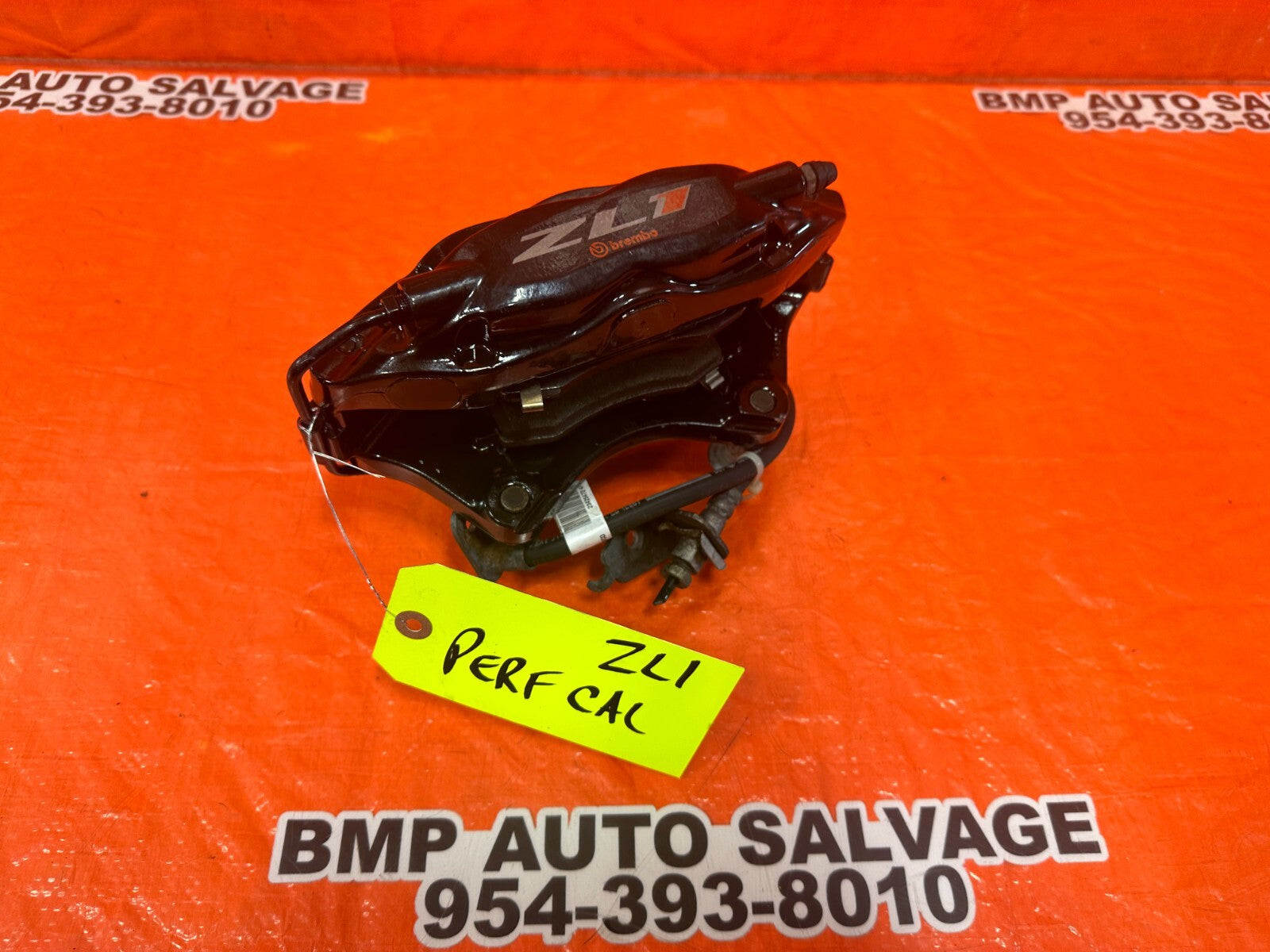 12 15 CHEVROLET CHEVY CAMARO ZL1   BREMBO CALIPERS   PASSENGER LEFT REAR   OEM8