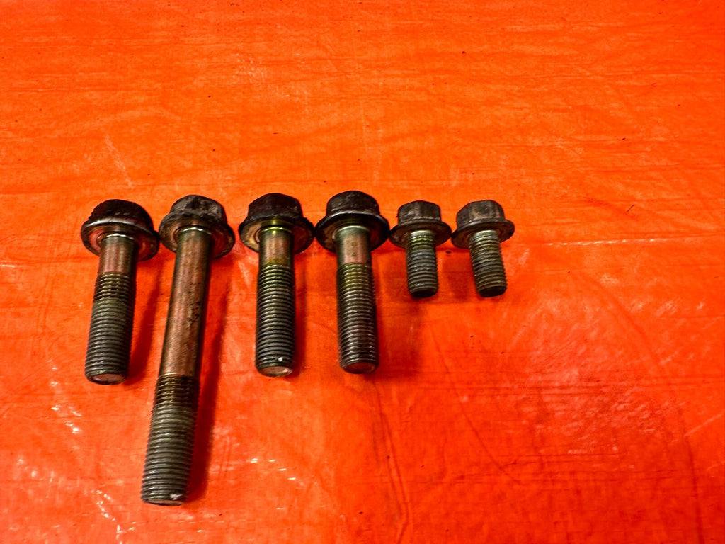 04 08 ACURA TSX   K24A2   FRONT ENGINE MOTOR MOUNT BOLTS HARDWARE   OEM #2912