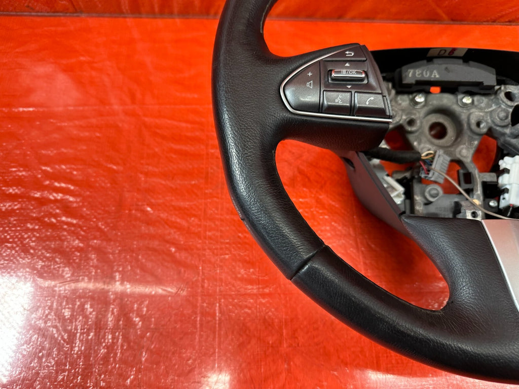 2016 16 INFINITI Q50 RED SPORT 400 RWD   STEERING WHEEL   NON HEATED   OEM #21511