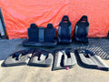 08 14 SUBARU IMPREZA WRX & STI WAGON   FRONT AND REAR SEATS & DOOR PANELS OEM0