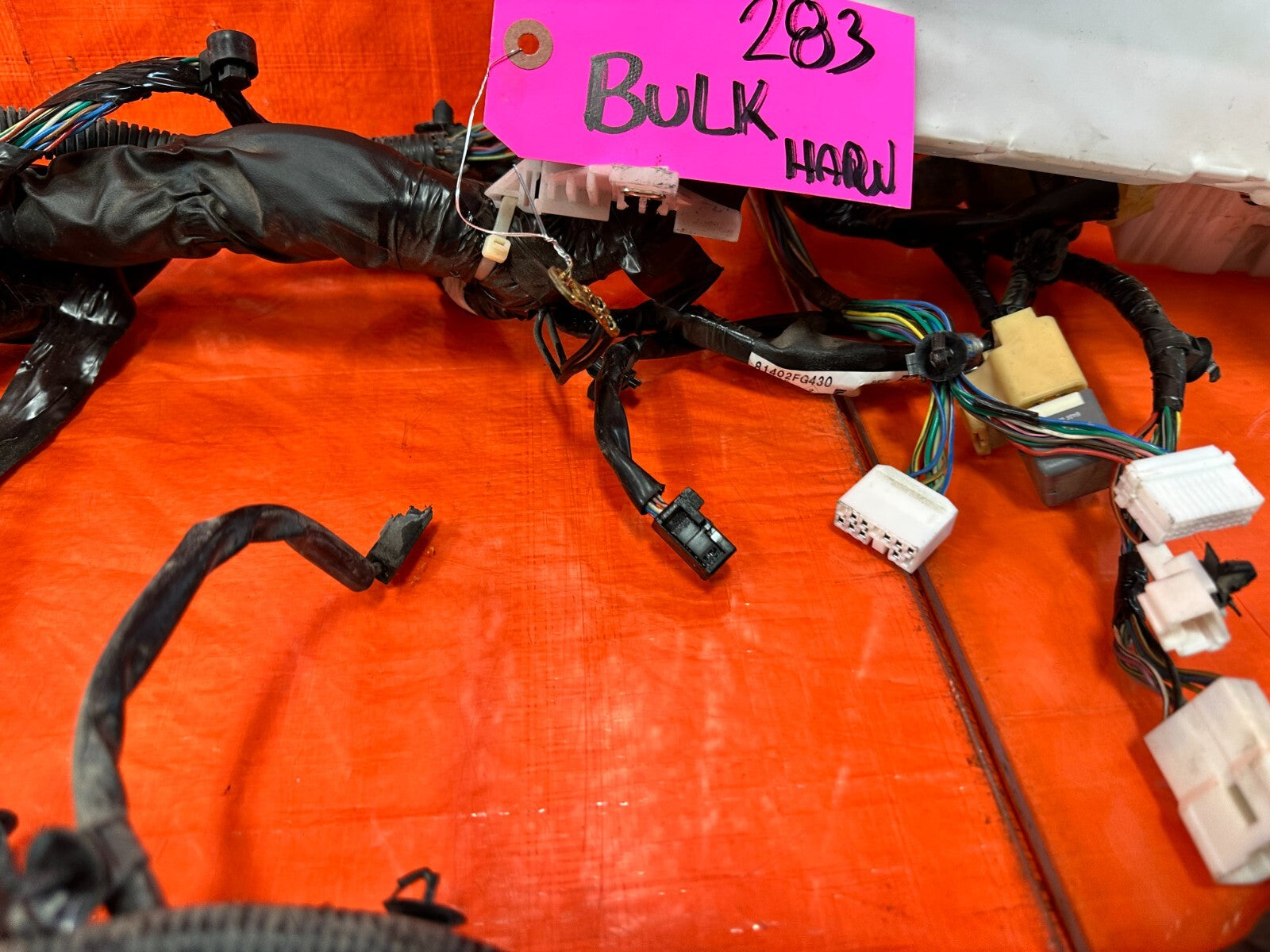 2013 13 SUBARU WRX STI WAGON   EJ257   INTERIOR CHASSIS BULK HARNESS   OEM #28316