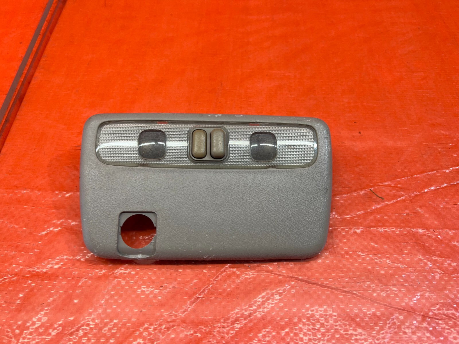 94 01 INTEGRA SEDAN   FRONT   DOME MAP READING LIGHT LAMP   GRAY   OEM #1614