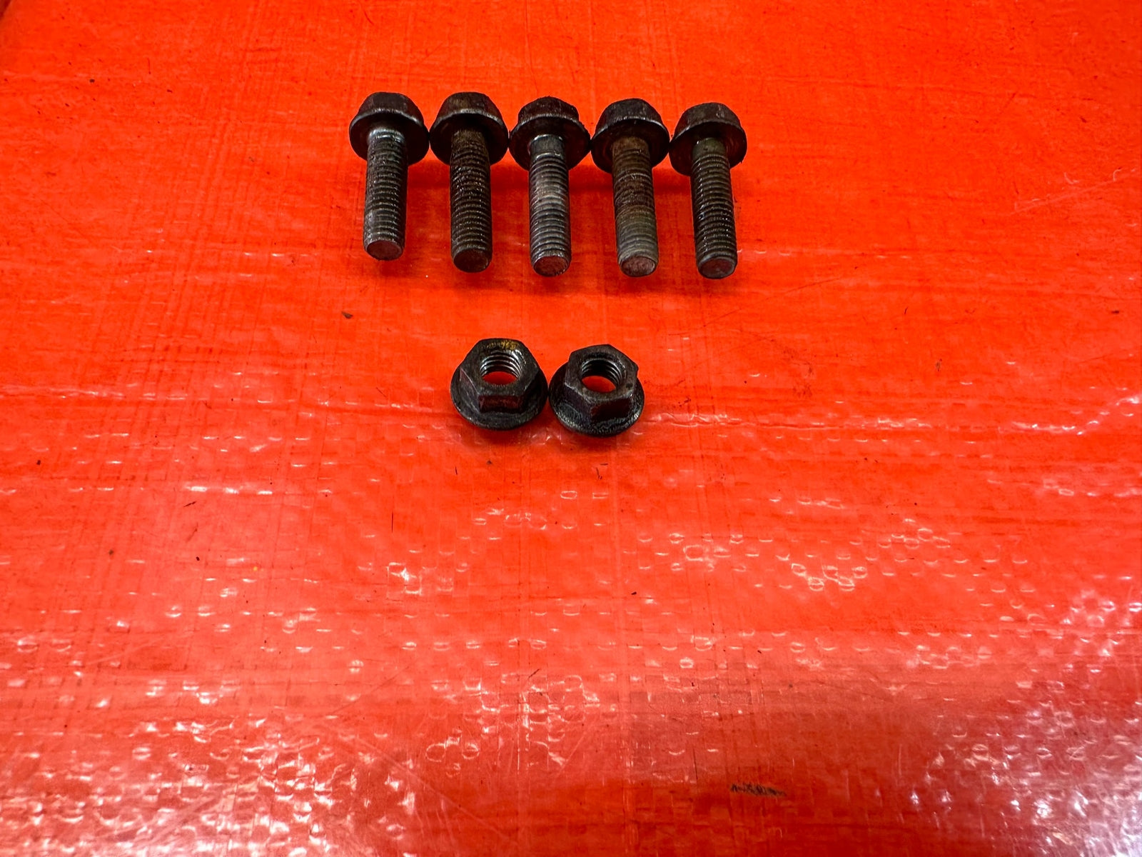 02 06 ACURA RSX   K20A2 & K20Z1 INTAKE MANIFOLD MOUNTING BOLTS NUTS HARDWARE 2124