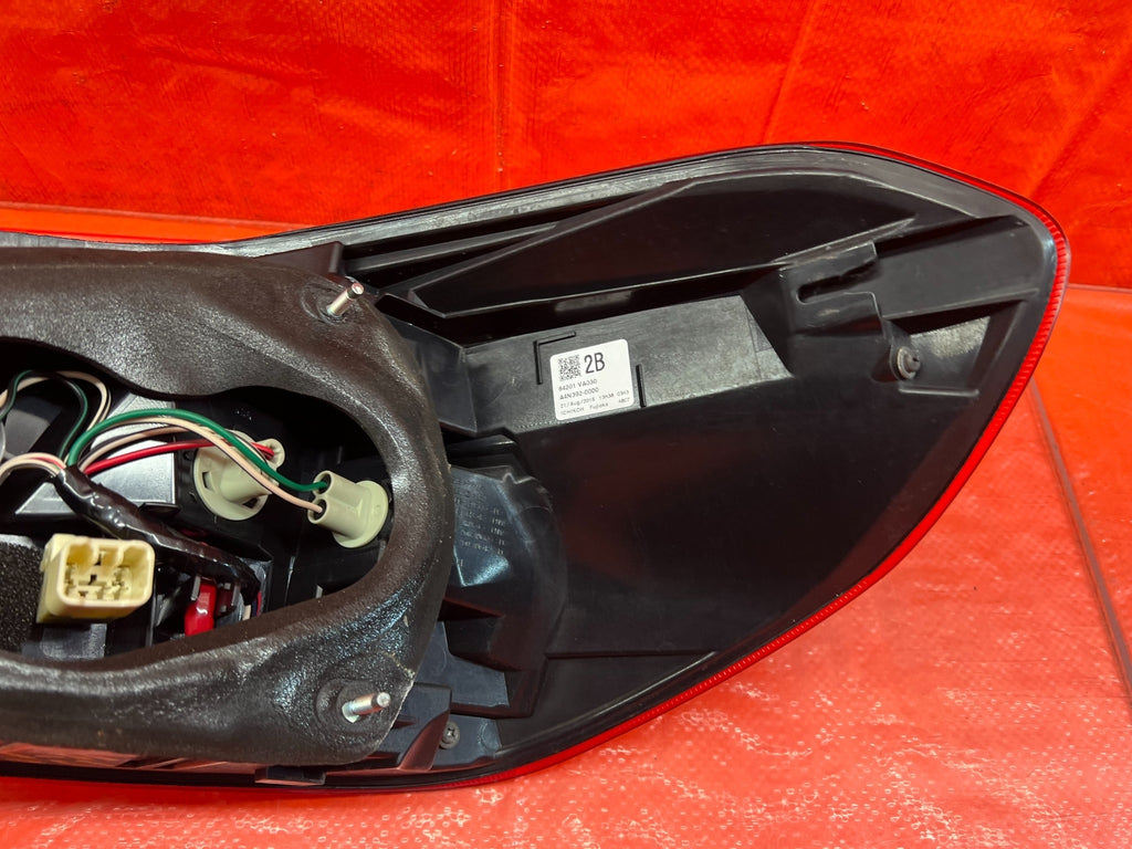 15 21 SUBARU WRX & STI   DRIVER LEFT   TAIL LIGHT LAMP   OEM FACTORY #17010