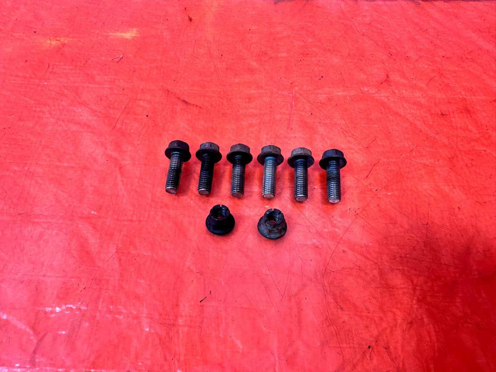 94 01 ACURA INTEGRA   B16 B17 B18 B20   EXHAUST MANIFOLD BOLTS  OEM FACTORY #3091