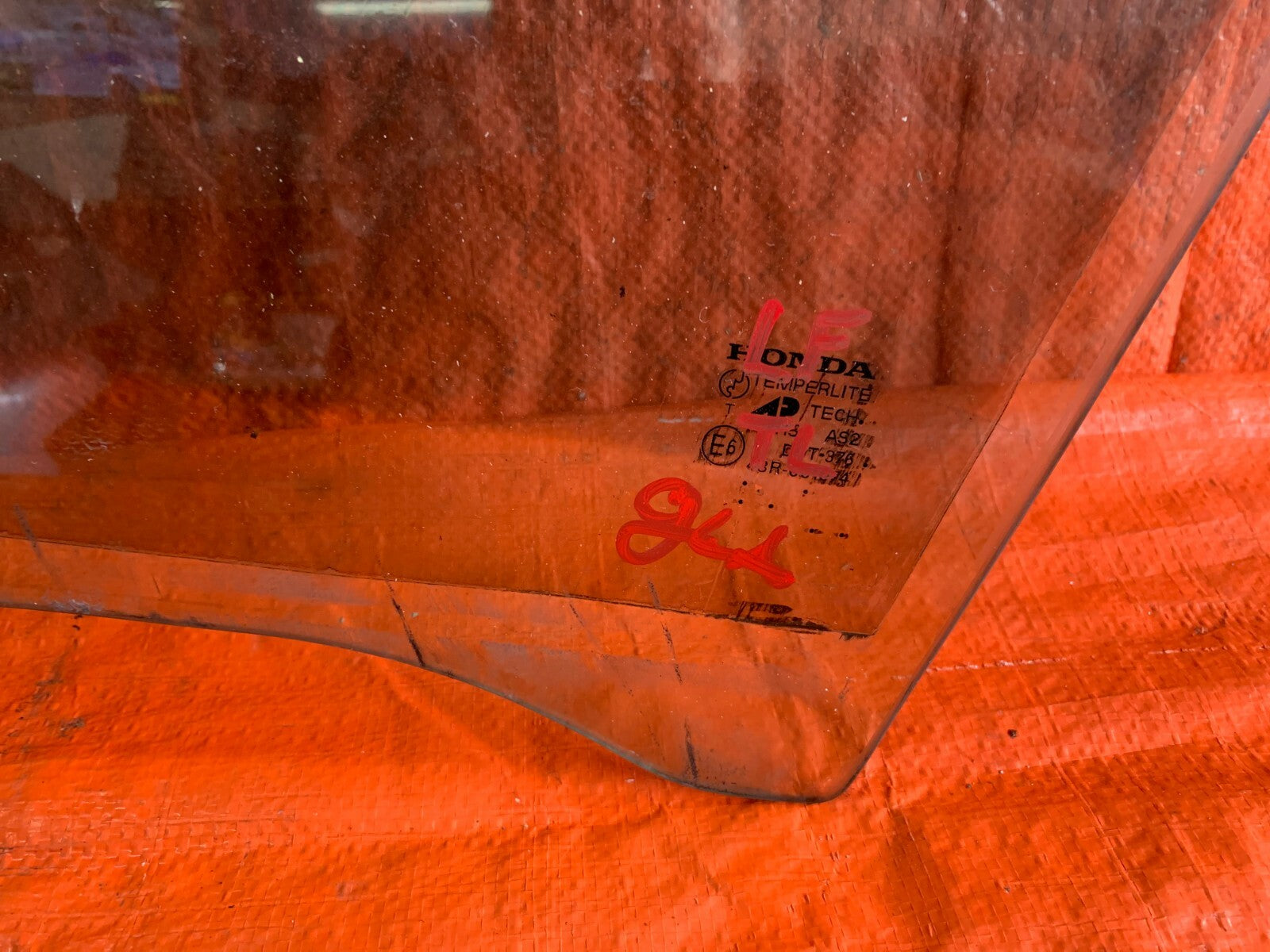 OEM 2004 04 ACURA TL   DRIVER LEFT FRONT WINDOW GLASS 3