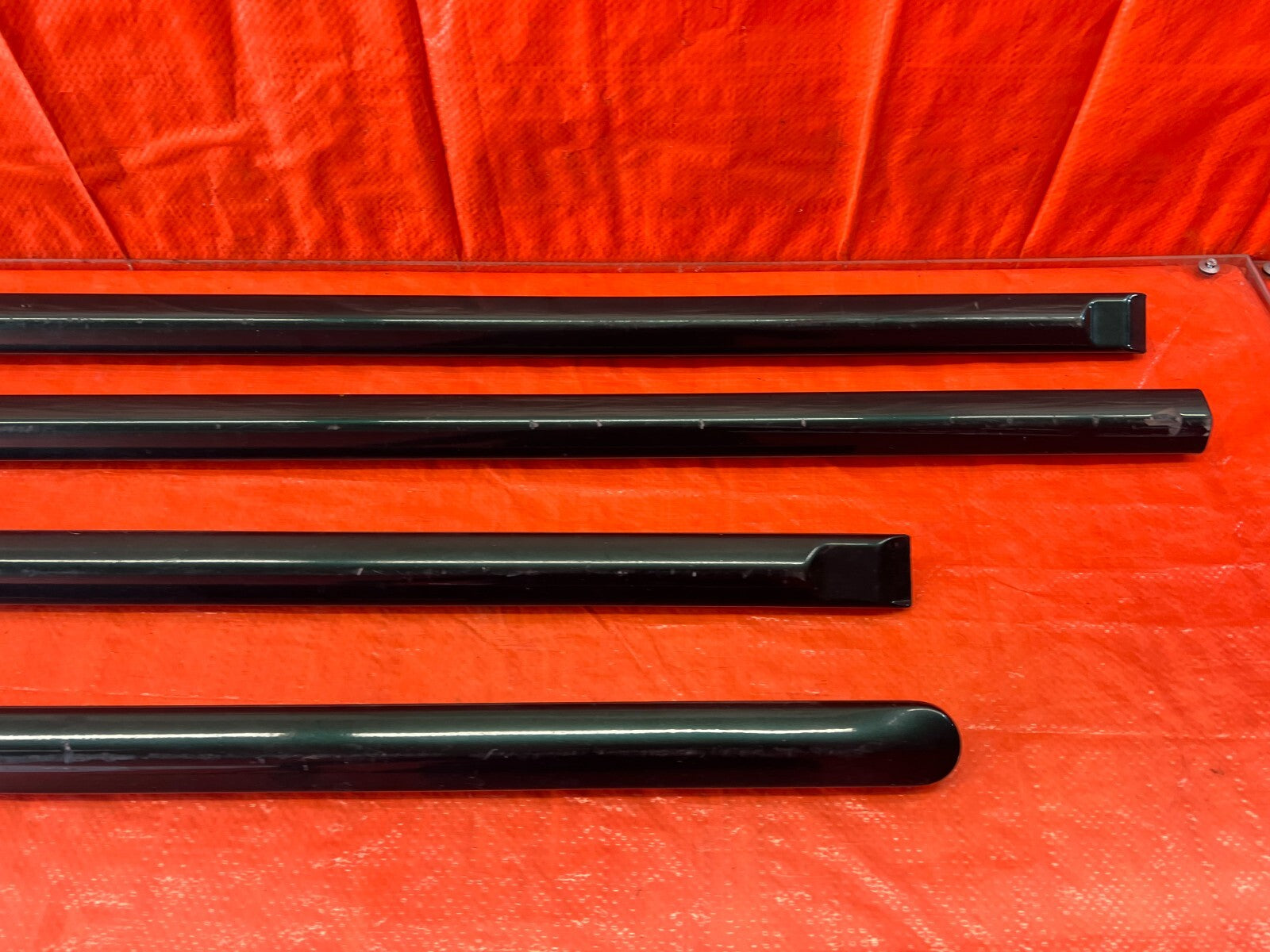 96 00 HONDA CIVIC SEDAN BODY DOOR MOLDING TRIM SET LEFT & RIGHT COMPLETE OEM 1455