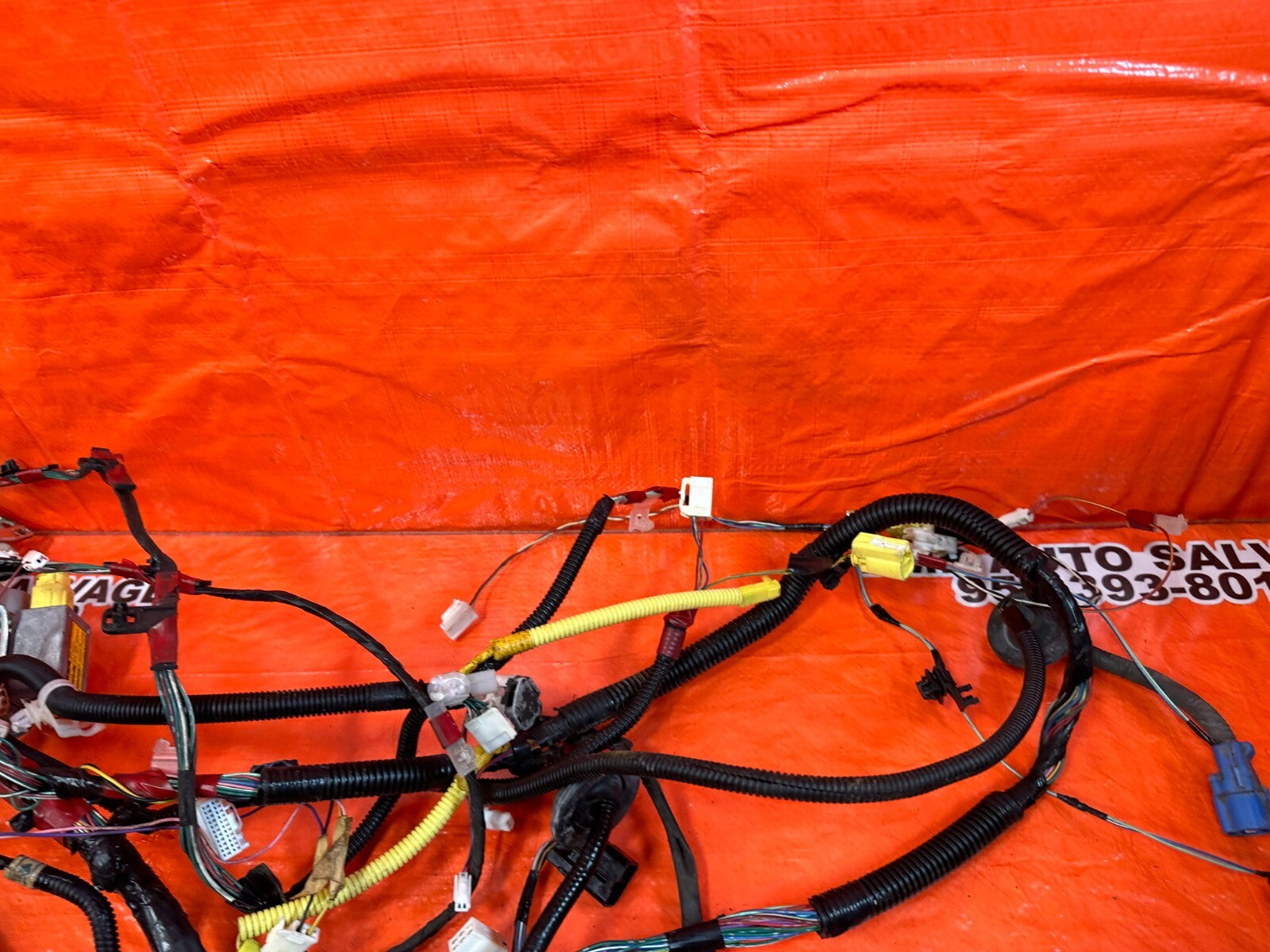 00 02 TOYOTA CELICA   INTERIOR FLOOR WIRING HARNESS WIRE LOOM   OEM FACTORY #2505