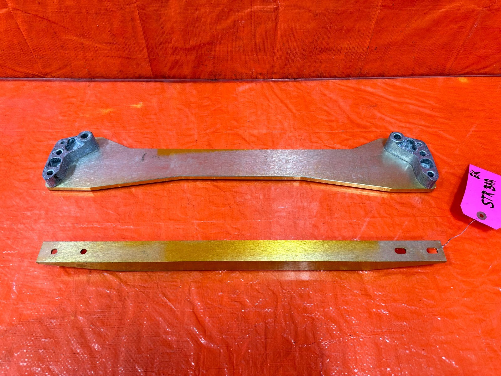 96 00 HONDA CIVIC   REAR SUBFRAME BRACE AND REAR TIE BAR   NO HARDWARE   #EK4