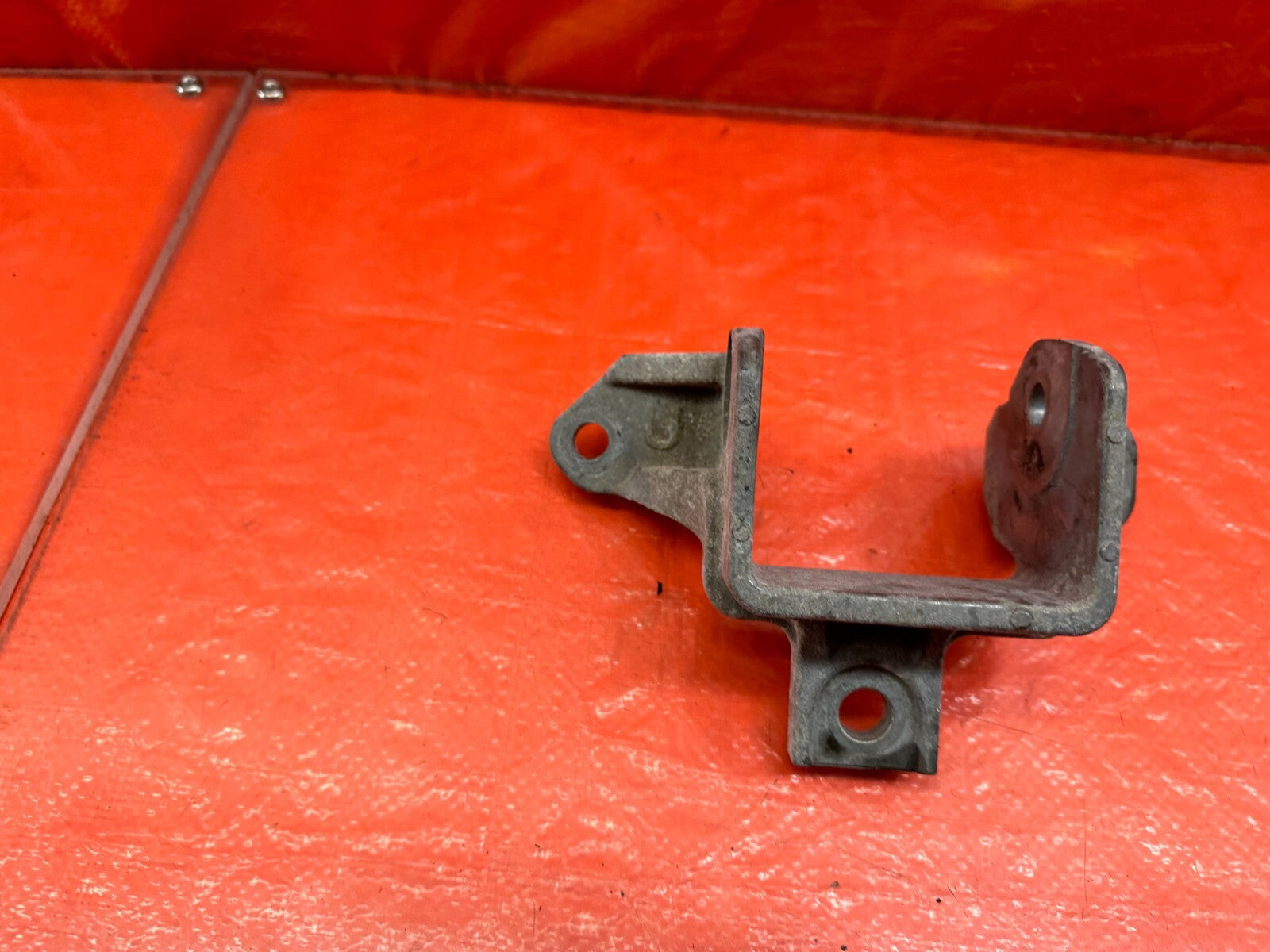 08 15 LANCER EVOLUTION X EVO 10 MR ALUMINUM AUTOMATIC TRANSMISSION BRACKET #2174
