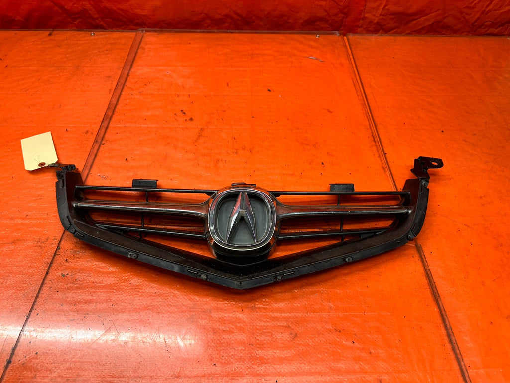 04-05 ACURA TSX 4D 2.4L K24A2 FRONT BUMPER UPPER GRILLE GRILL MOLDING OEM #3420