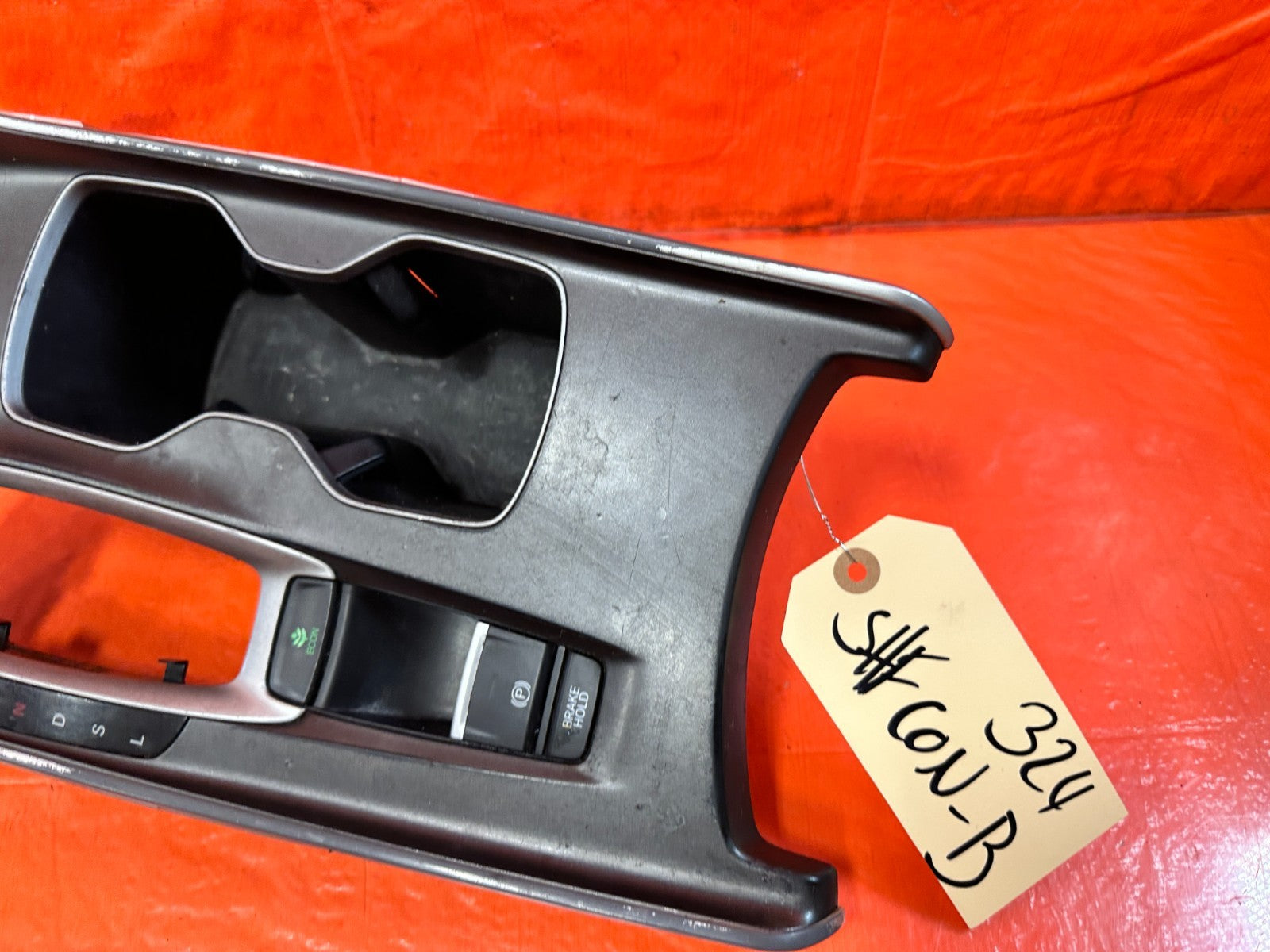 18 22 HONDA ACCORD 1.5L   CUP HOLDER CENTER SHIFTER CONSOLE   OEM FACTORY OE 3246