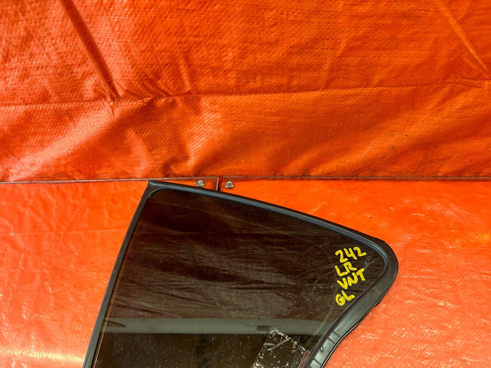 14 17 INFINITI Q50   QUARTER DOOR GLASS WINDOW   DRIVER LEFT REAR   OEM #2422