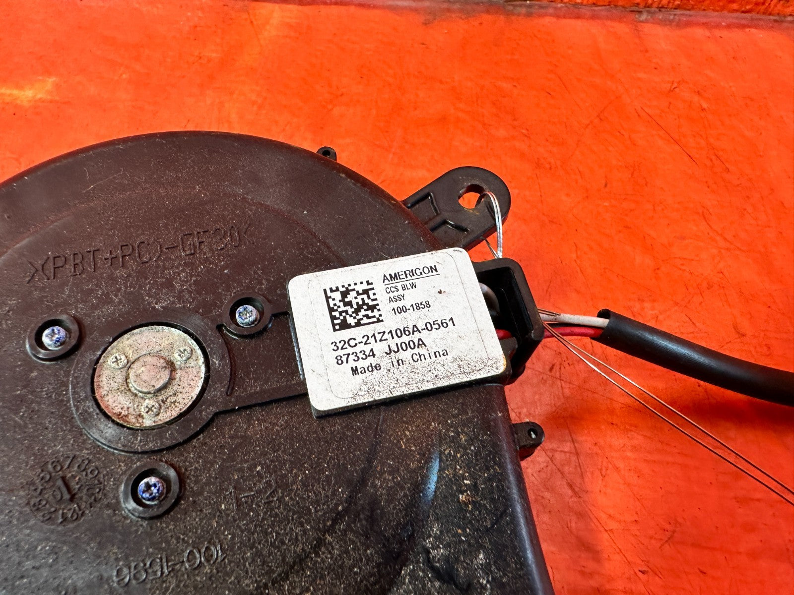 2013 13 INFINITI G37 S CONVERTIBLE PASSENGER RIGHT FRONT SEAT BLOWER FAN OEM 3103