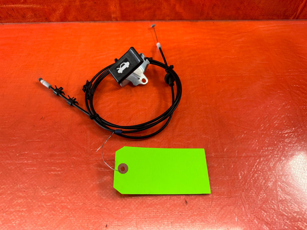 09 14 ACURA TSX   HOOD RELEASE WIRE CABLE W/ PULL LEVER HANDLE   OEM FACTORY 2335
