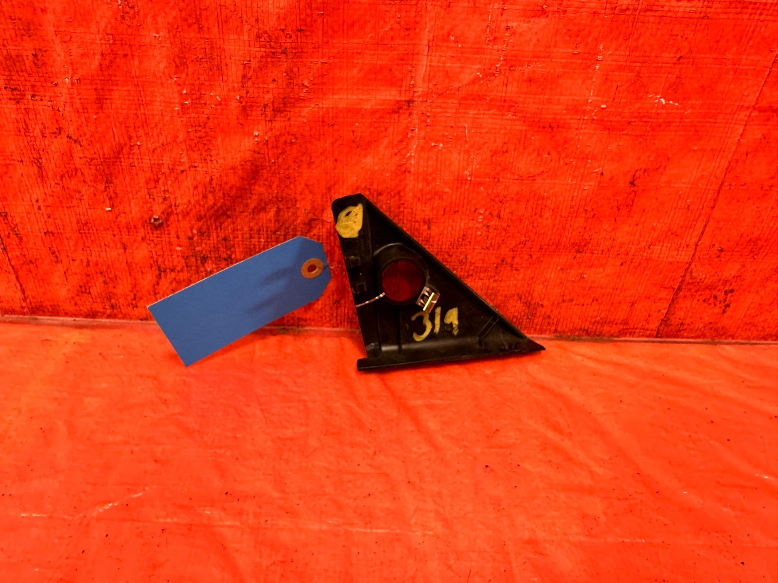 96 00 HONDA CIVIC COUPE   NON POWER   MANUAL ADJUST   MIRROR TRIM   OEM 3192