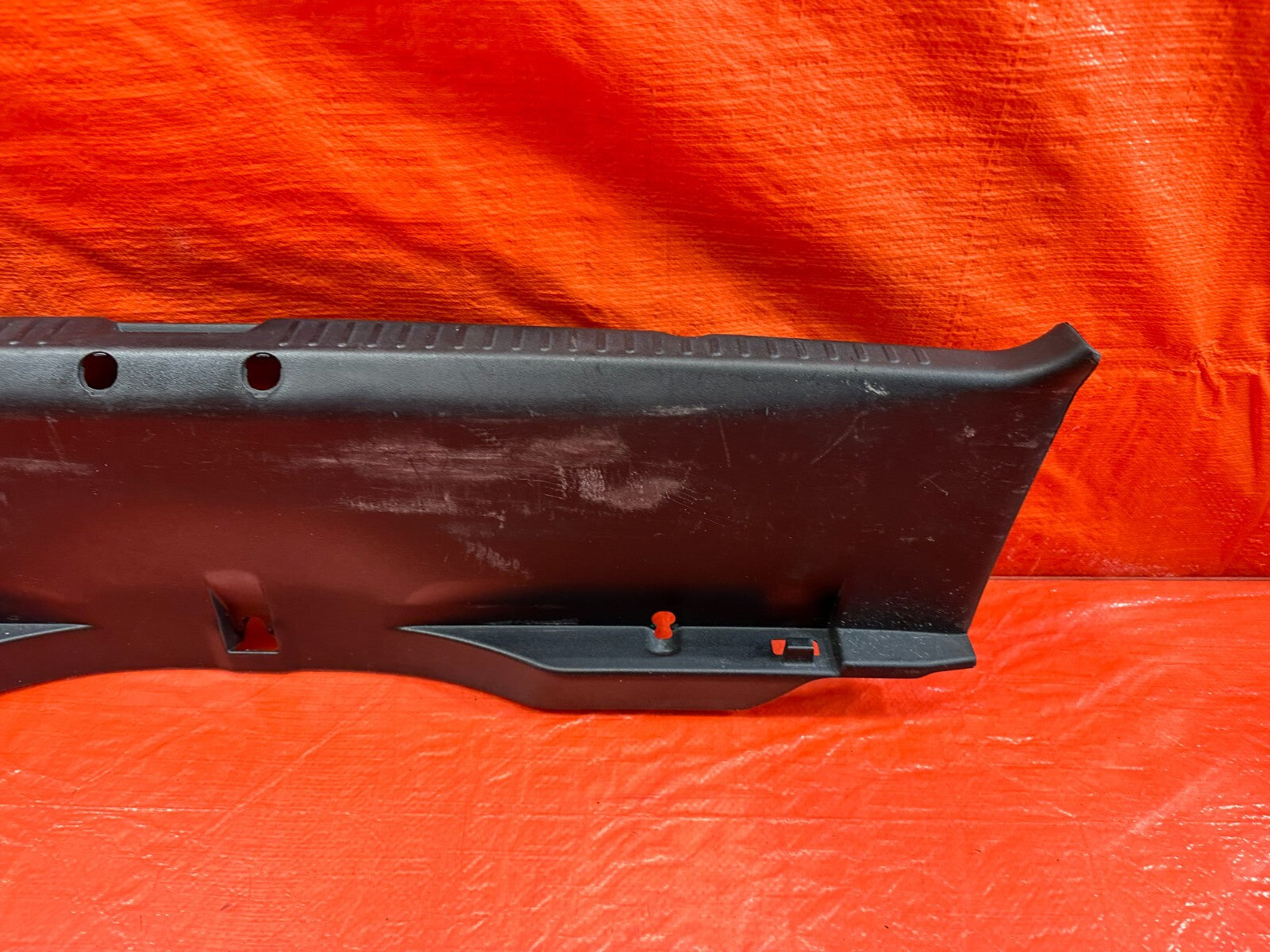 08 15 LANCER EVOLUTION X EVO 10 TRUNK LID PANEL COVER TRIM CARPET LINER OEM #2175