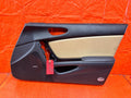 07 11 MAZDA RX8 RX 8   PASSENGER RIGHT DOOR PANEL TRIM CARD   BLACK TAN OEM 3030