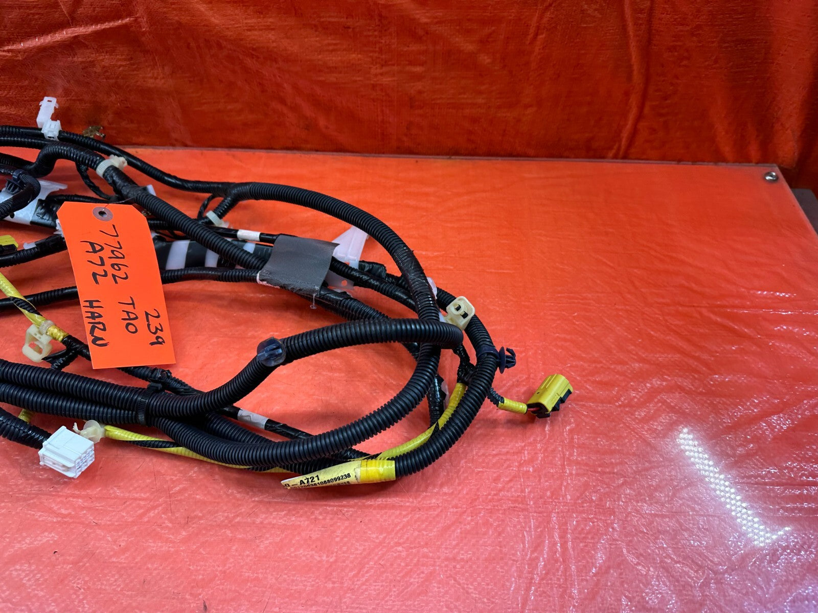 11 12 HONDA ACCORD SEDAN 2.4L SE   INTERIOR FLOOR HARNESS   PART # 77962 TA0 A721