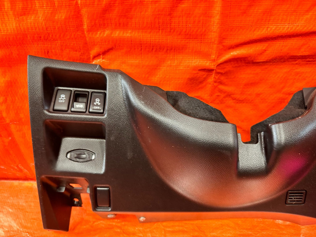 08 15 INFINITI G37 Q60 COUPE   KNEE TRIM UNDER STEERING COLUMN LOWER COVER   2786