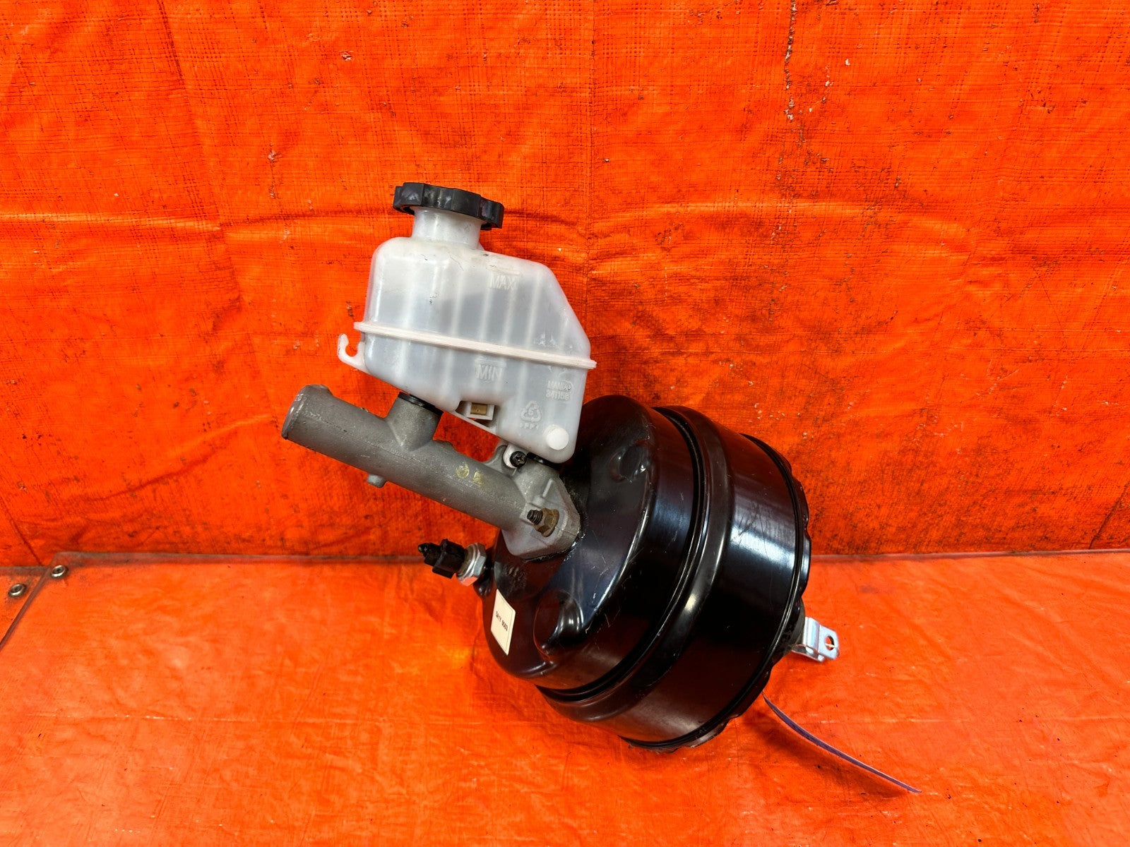 12 14 HYUNDAI GENESIS COUPE BK2 2.0L BRAKE BOOSTER & MASTER CYLINDER  OEM 3258